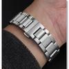 Armband für Tissot 1853 Rhythm T044 Silbernes Uhrenarmband 20mm Prs516 Luchi Serie T044417a T044430a Herrenuhren Zubehör