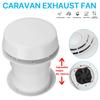 12V Camper Van Accessories RV Roof Air Vent Grille Exhaust Fan Travel Trailer Van Cooling Air Vent Camper Motor home