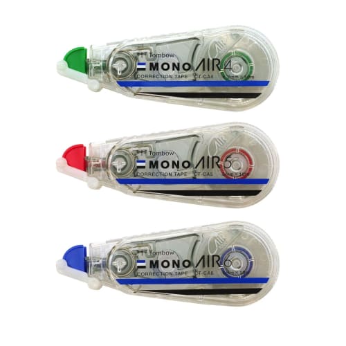 Tombow Pencil Correction Tape 4.2mm MONO Mono Air (Light Touch/High Adhesion Tape) Single Use Type 10m CT-CA4
