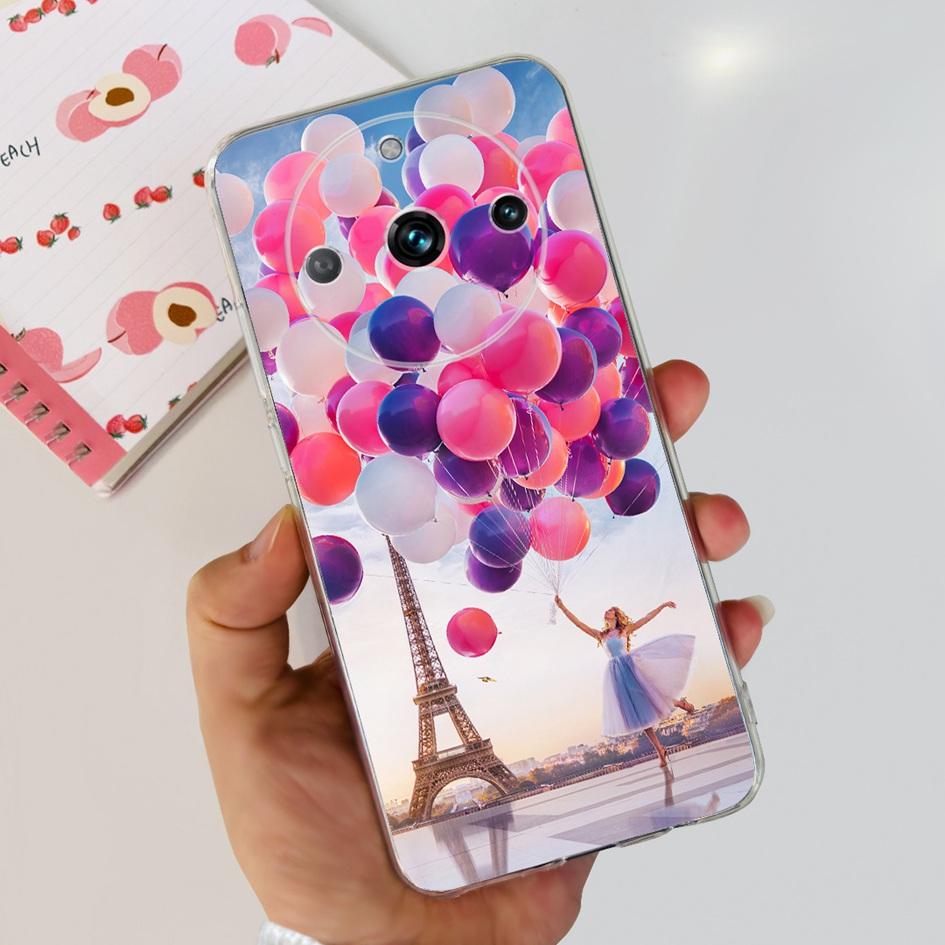 Für Realme 11 Pro 5G Hülle Luxus Traumfänger Transparentes TPU Weiche Rückabdeckung Für Realme 11 Pro Plus Stoßstange Realme11 Pro+ Fundas