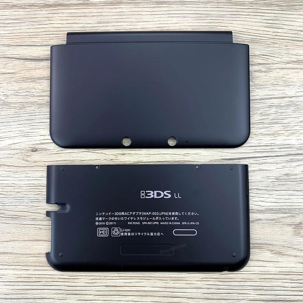 Blue Black Pink Replacement Faceplate Housing Shell Case For 3DS XL 3DS LL Console Shell Cover Top Bottom Case Game Accessories
