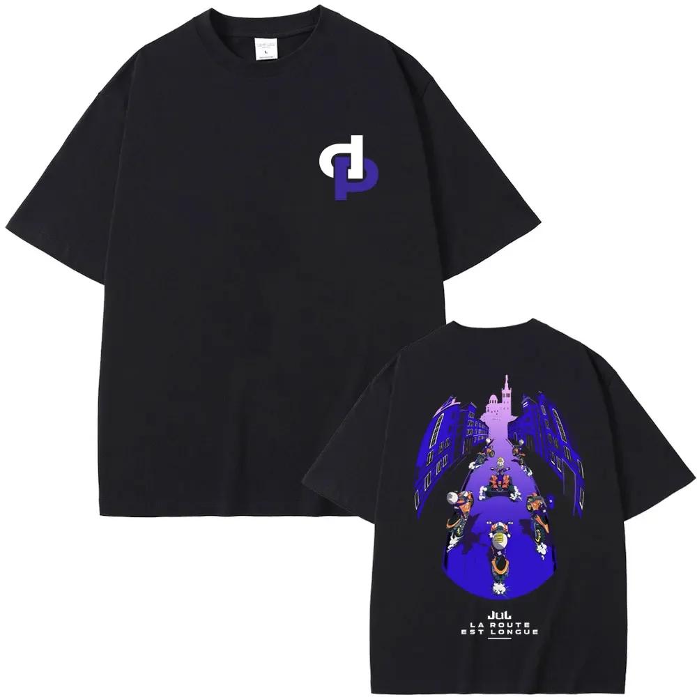 Love Jul 2025 Merch Tshirts Unisex Wounisex Fashion Rap Pop Music Short Sleeve Tshirt Unisexs Hip Hop Oversized T Streetwear Black