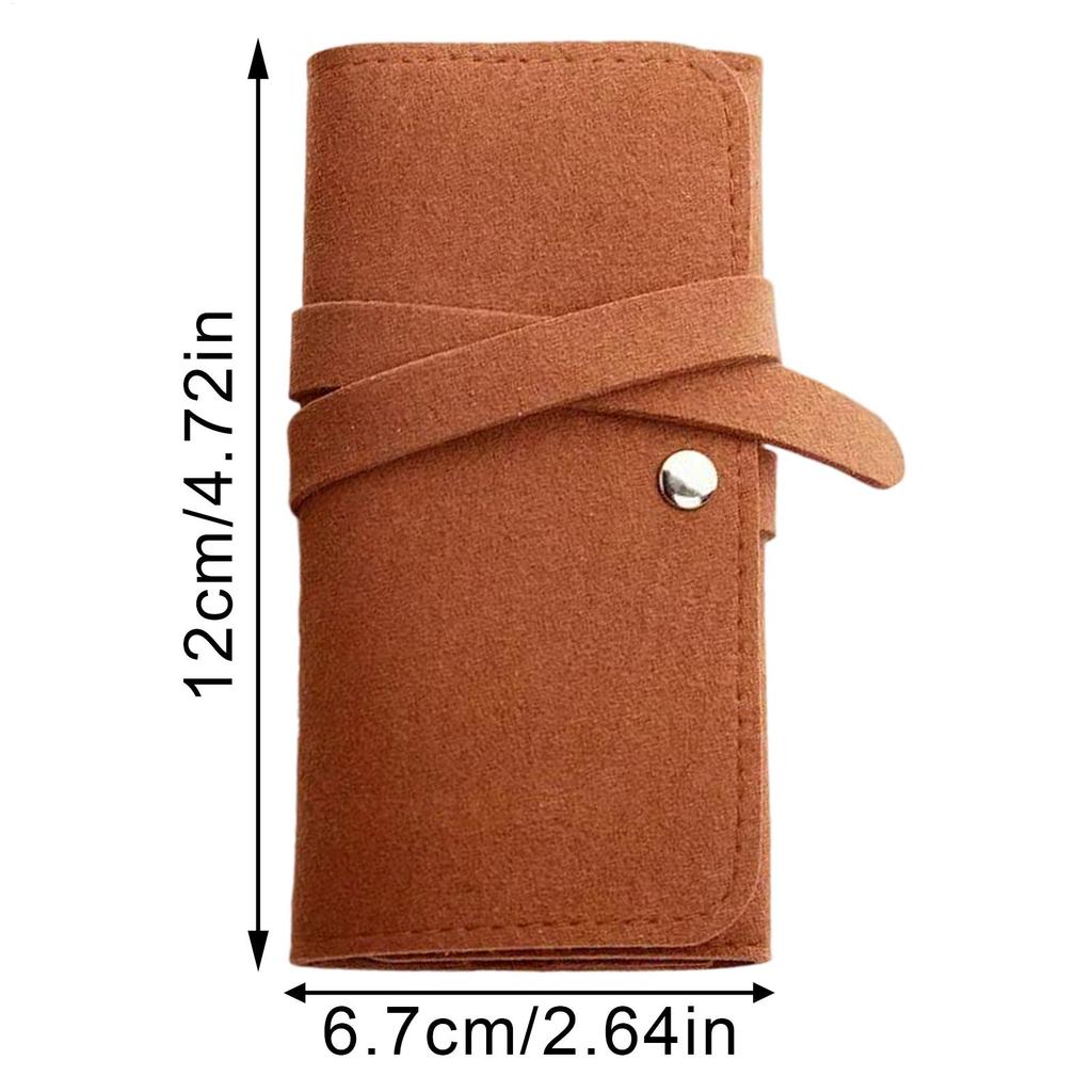 Schmuckrollen-Organizer Reise Tragbare Schmuckrolle Faltbare Ohrring-Aufbewahrungstasche Für Frauen Ehefrau Freundin Reisende Hochzeit &