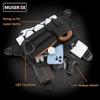 Outdoor travel chest bag outdoor tactical chest bag camouflage running sports chest bag men's chest bag