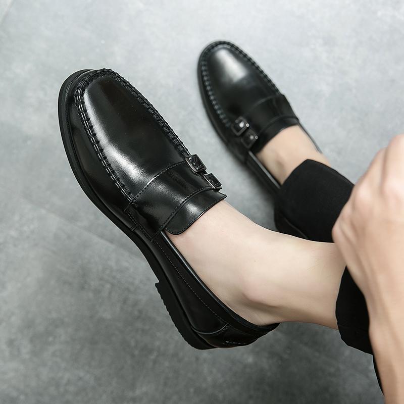 Fashion Leather Shoes For Man Genuine Leather Big Size Shoes High Quality Designer Formal Shoes Casual Shoes Fashion Business