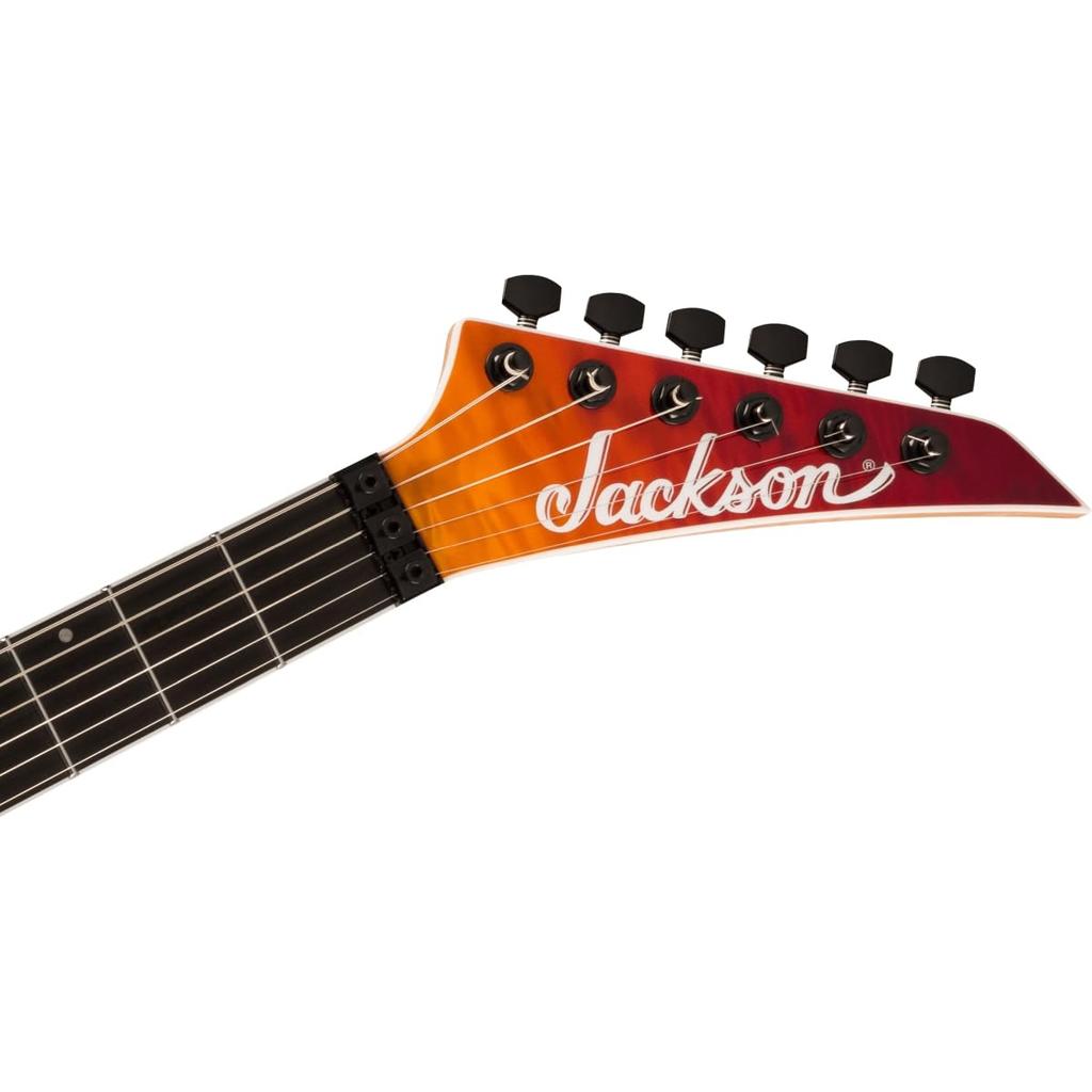 JACKSON Jackson Electric Guitar Pro Plus Series Ebony Firestorm with Gig Bag Dinky™ DKAQ, Fingerboard,