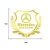 For Mercedes-Benz AMG C500 C200 C300 A B C E GLA CLA GLK GL ML GLE 1 stk. Bilkarosseri 3D-klistremerker Hvetaks Styling Emblem Bildekorasjon