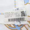 Pristine HERMES scarf Gavroche Tattersall Zigzag silk Women Used