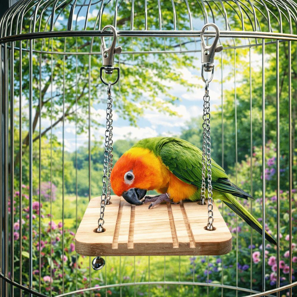 Bite Resistant Small Pet Toy Detachable Parrot Climbing Ladder  Small Animals Play