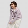 Gap Women's Logo Embroidered Zip-Up Knit Hoodie