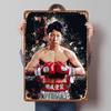 Naoya Inoue Boxer Poster Boxing Metal Signs Pictures Wall Decoration Items Custom Tin Plates for Wall Art Decoration Retro Decor