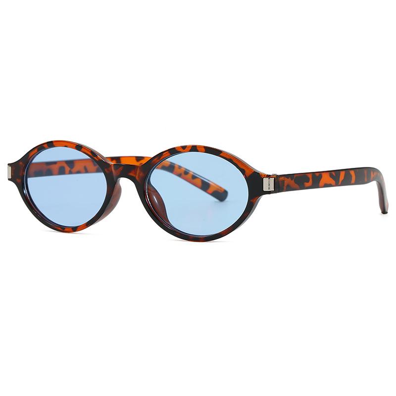 Retro Oval Fashion Sunglasses - European & American Style, Daily Wear