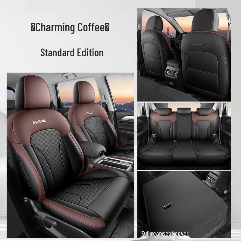 Haval M6 PLUS Full-Coverage Smart Seat Covers: All-Season Leather Cushions