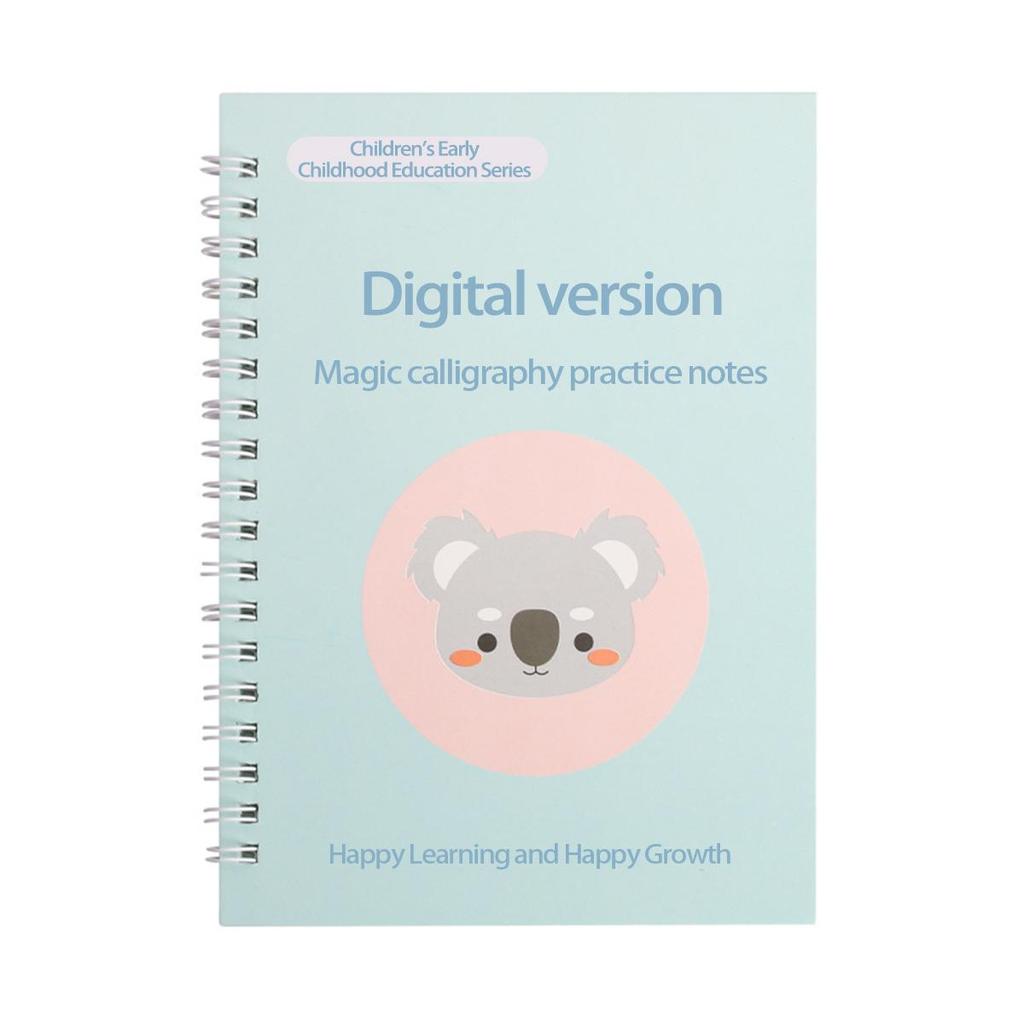 Children's Digital Calligraphy Practice Book: Groove Learning Numbers & Magic Tracing