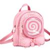 New Style Girls' Backpack For Casual Travel Lollipop Small School Bag With LED Lights Fashionable And Cute Princess Children'S Backpack