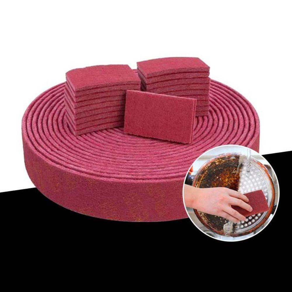 Rust Removal Emery Scouring Pad Grinding Polishing Nylon Scrubbing Cloth Multi-function Thickened Emery Cleaning Cloth Home