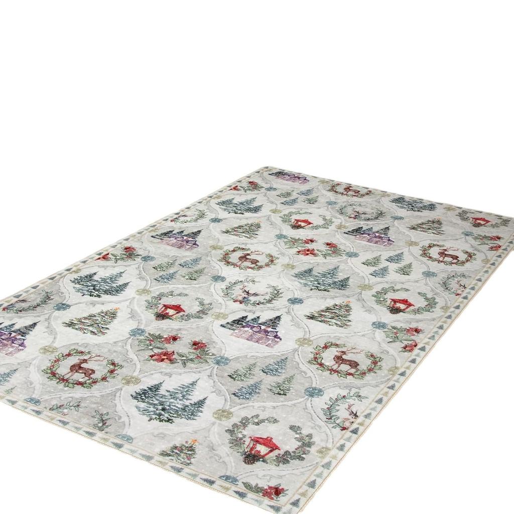 Teppich der Forest-Serie für Wohnzimmer, widerstandsfähig, pflegeleicht, Couchtischmatte, Schlafzimmer, Nachttisch