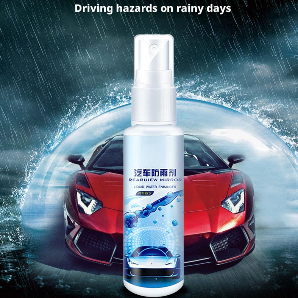 120ML Car Windshield Anti-Fog Rain Repellent Spray Fast Acting Defogger Water Repellent Glass Cleaner For Rainy Day Driving Z2J2
