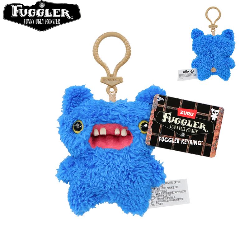Fuggler Peluches Monstres Drôles Moches Pendentifs Monstres à Dents Kawaii Fugguler Mignonnes Poupées Peluches Accessoires de Décoration