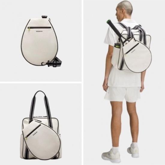 Lu2026Lu Bao Lu Borsa da tennis 3 in 1 da 30L a doppio uso, borsa da tennis sportiva per yoga, zaino leggero