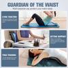 Four Level Adjustable Massager with Back Stretcher Waist and Neck Support Plate Yoga Exercise Aid Tool In Blue and Purple
