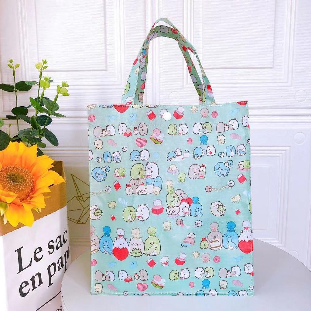 Pokonyan Chan Shin Cartoon Lunch Box Bag With Multipurpose Storage For Use Daily