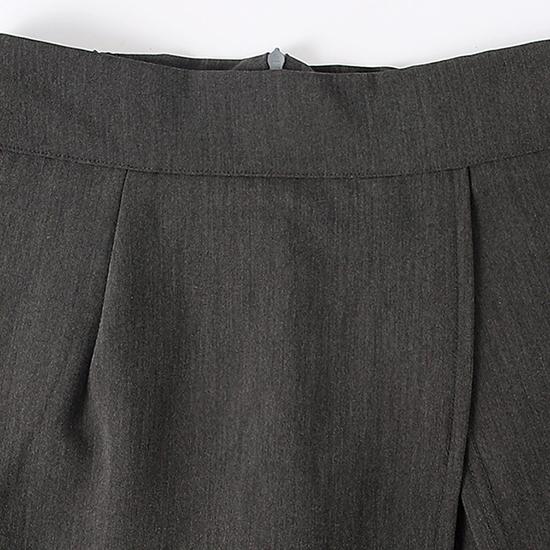 Polodlouhá sukně skládaná sukně, letní dámská sukně v áčkovém střihu, štíhlá a mírně baculatá, rozdělená krátká sukně, velký pas s vysokým pasem, černé zabalené hýždě