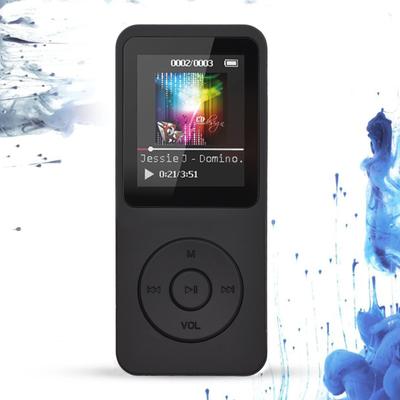 Przenośny odtwarzacz MP4 z kartą pamięci 64 GB Odtwarzacz muzyczny MP3 Odtwarzacz wideo z ekranem LCD o przekątnej 1,77 cala Zdjęcie