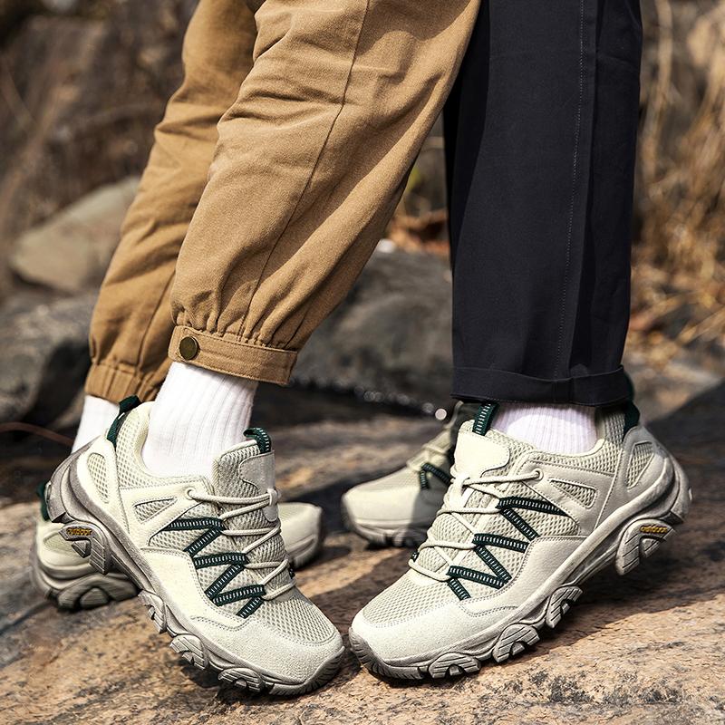 Fashion Professional Hiking Shoes, Outdoor Mesh Breathable Fitness Anti Slip Shoes, Men's and Women's Hiking and Off-road Shoes