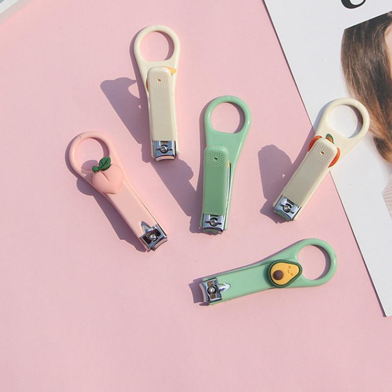 Nail Scissor Cartoon Cute Nail Clippers Cutter Colorful Kid Nail Scissor Clippers Pedicure Toe Nail Trimmer Beauty Manicure Tool