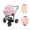Soft Breastfeeding Towel Nursing Cover Safety Seat Sunshade Windproof Sleeve Baby Strollers Carrying Basket Cover
