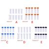 10pcs Sewing Needle Tube Felting Needle Bottle Box Pin Storage Tube Needlework