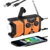 Portable Emergency Radio & Hand-Crank Generator with Phone Charger