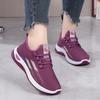 Women'S Mesh Low Cut Running Student Shoes Fashion Shoes New Knitted Sports Shoes Spring And Autumn Soft Soled Casual Shoes