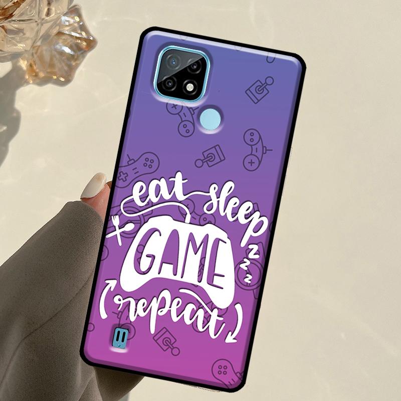 Game Repeat For Realme GT 7 Pro GT 6T 6 5 C67 C61 C55 C53 C51 C21Y C25S C75 10 11 12 13 14 Pro Plus Case