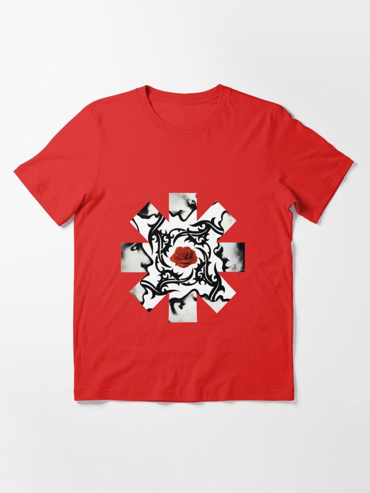 Red Hot Chili Peppers Red Rose on Center Perfect Gift Fan Essential T-Shirt