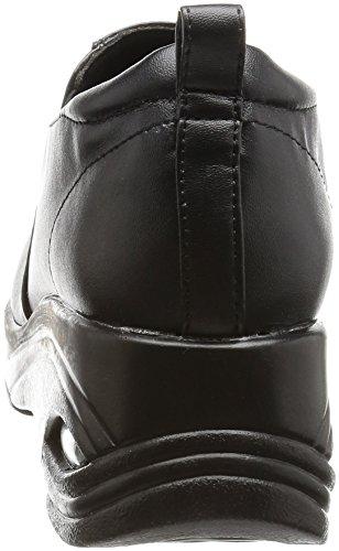 Mogabi Set MB327 Women's Black Flat Shoes, Size 22.5 Cm, 3E