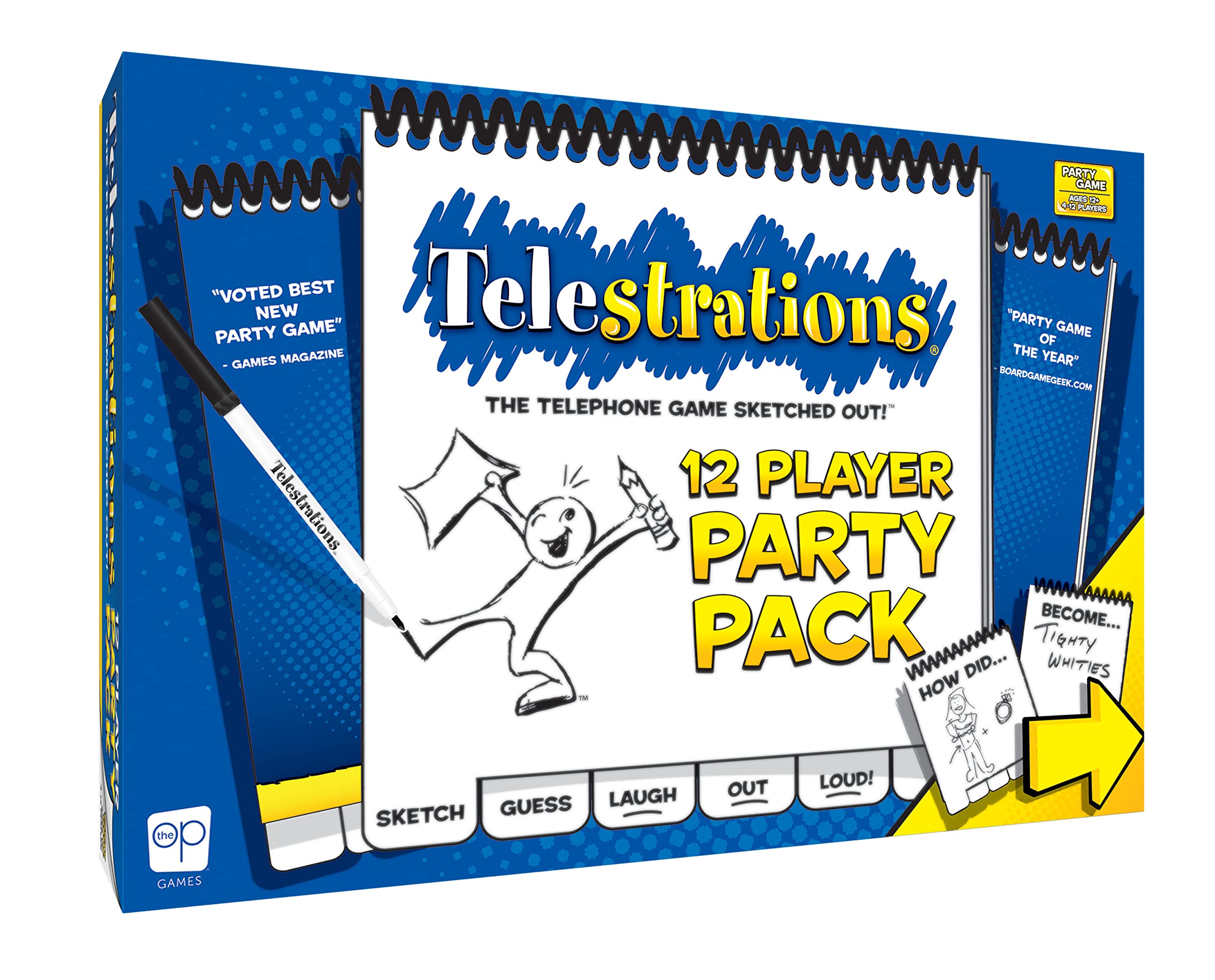 

Telestrations 12 Player Party Pack настольная игра - [Прямой импорт]