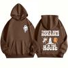 There's Some Horrors In This House Hoodies Mann Frau Halloween Kürbis Geist Sweatshirts Geschenk Tops