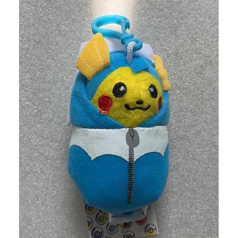 Sleep Pikachu Bag Plush Keychain Toy Pendant Stuffed Doll Decorate Gift