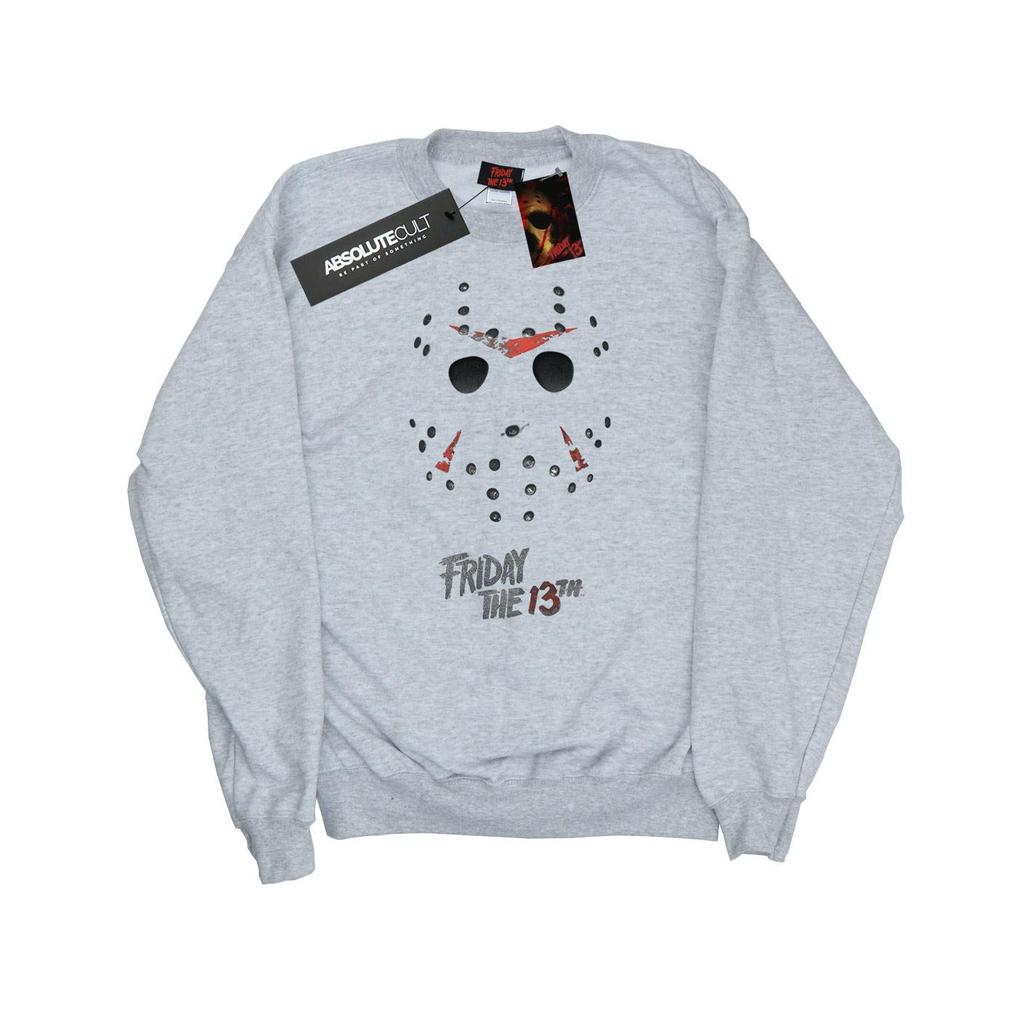 Friday the 13th Mens Jason Hockey Mask Sweatshirt