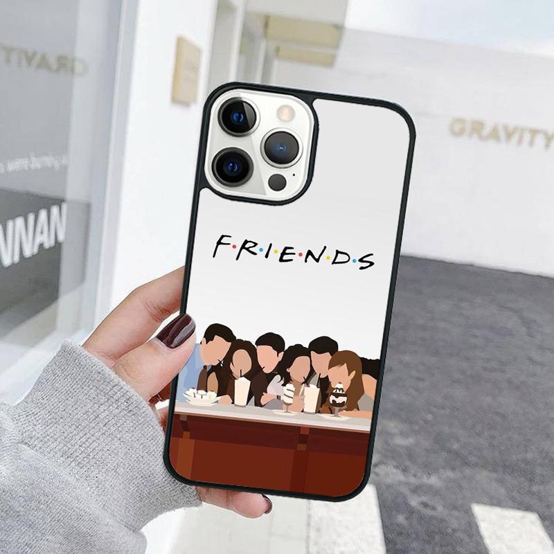 Central Perk Coffee Friends Phone Case Cover For iPhone 17 Air 15 16 11 13 14 Pro Max 12 Plus Max Fundas
