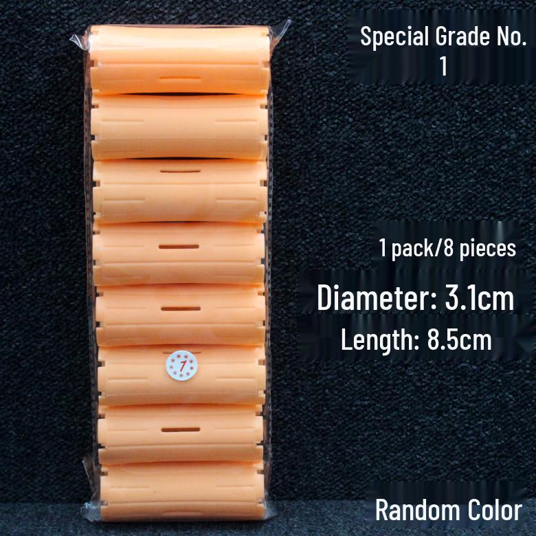 Thickened Curling Practice Rods: Pear Flower Hollow Cold Wave Rods for Textured Hairdressing