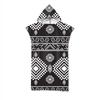 Adult Bath Towel Beach Towel Cape Geometric Print Hooded Bath Towel
