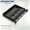 GPHMTEL 1U 96-Core High-Density Fiber Optic MPO Distribution Frame