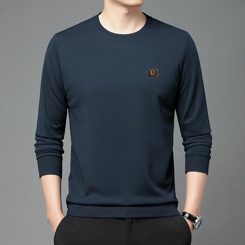 2024 Men's Casual Long-Sleeve Round Neck Sweatshirt