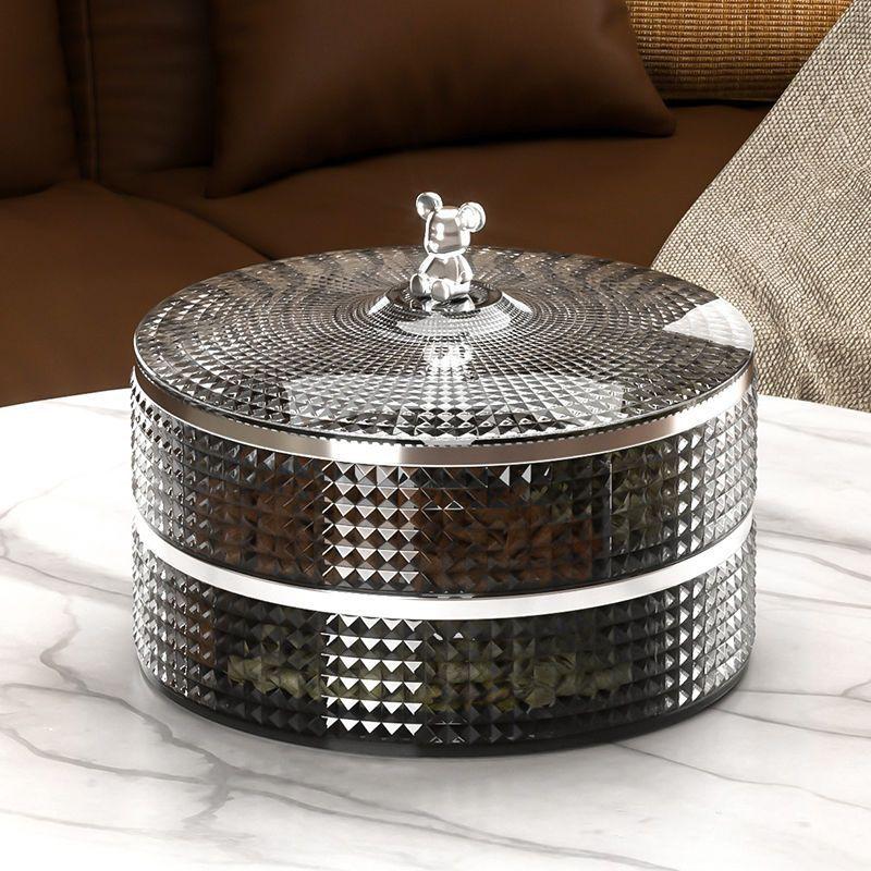 Ins Feng Qingshe Talíř na bonbóny Malý medvídek Obývací pokoj Konferenční stolek Krabička na ořechy Domácí občerstvení Kandované sušené ovoce Úložný box