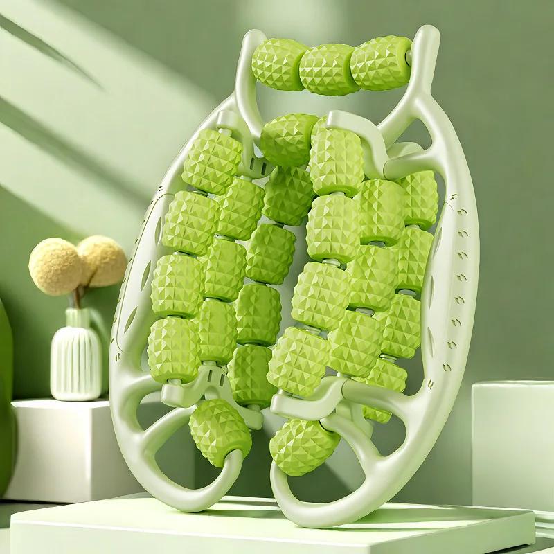 Newest 29 Wheel Leg Clamp Massager Body Slimming Roller Anti Cellulite Massage For Relaxation