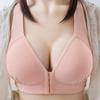 Front Buckle Wireless Bra for Middle-Aged & Elderly - Thin Style, Full Coverage, Enhancing Back Support