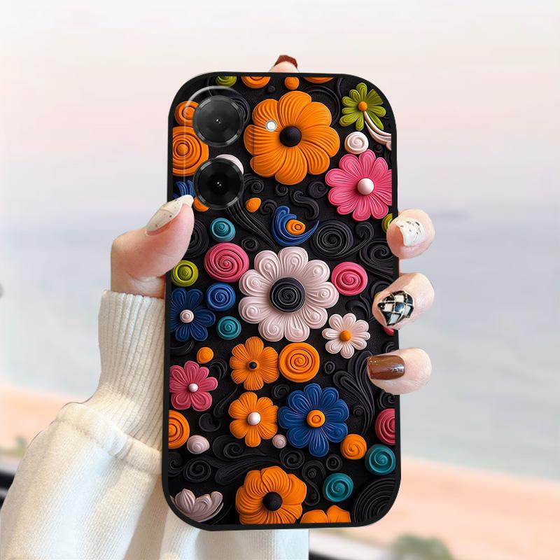 Für Xiaomi Poco C71 Hülle 25028PC03I 25028PC03G Silikon Weiches TPU Handyhülle Hüllen Für Redmi A5 4G Mode Luxus Schutzhüllen